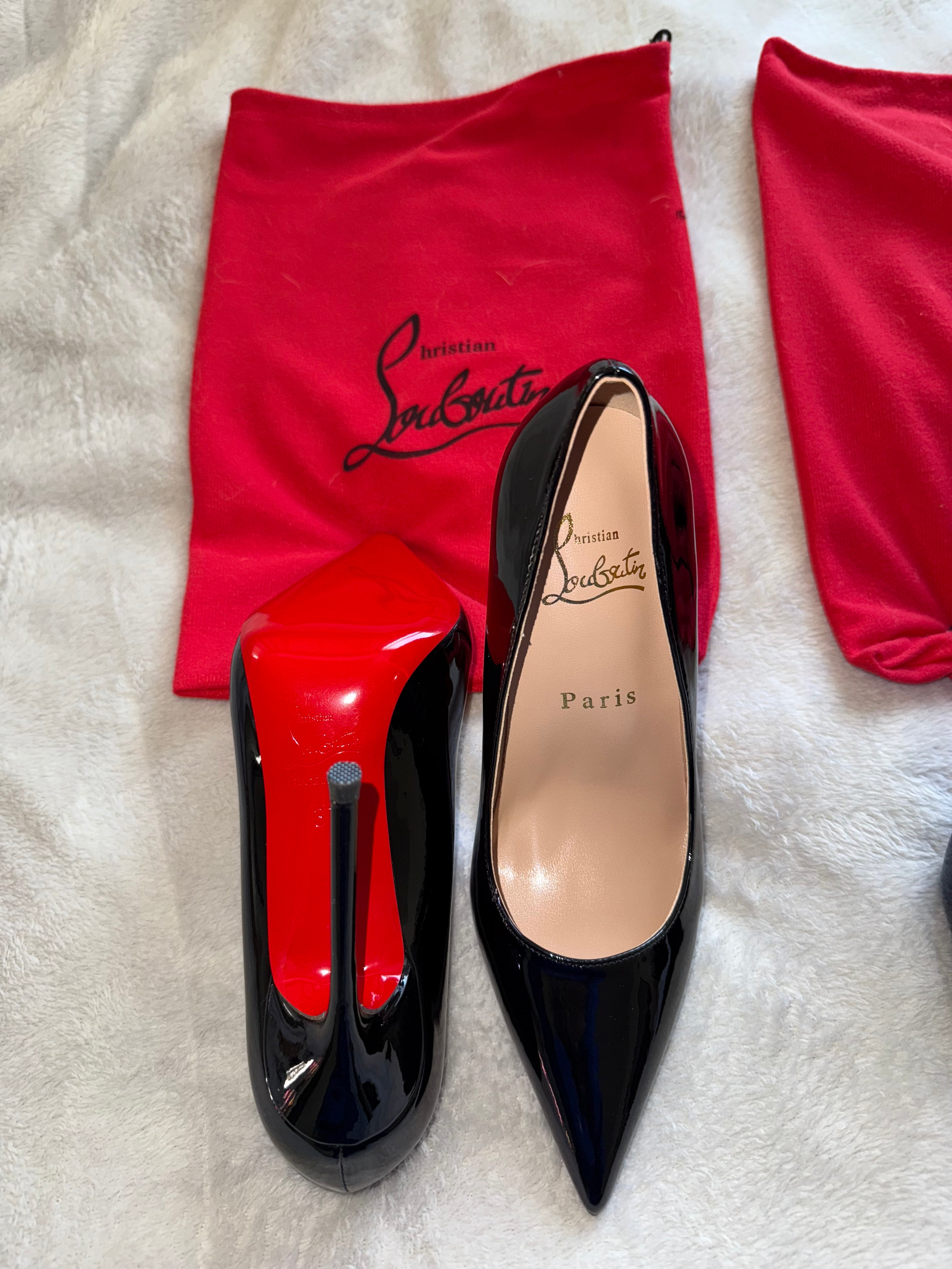 Red and Black Heels
